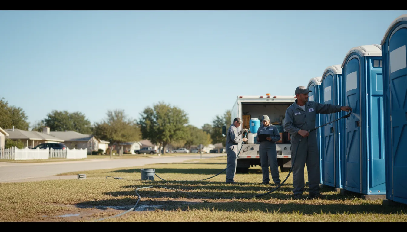Long-Term Portable Toilet Rental in Moravia, IA near me